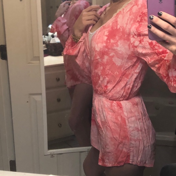 Honey Punch Romper. Cute tie dye. - Picture 7 of 8